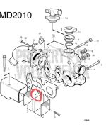 861901 Volvo Penta Luchtfilter - Afbeelding 3