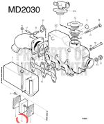 861901 Volvo Penta Luchtfilter - Afbeelding 5